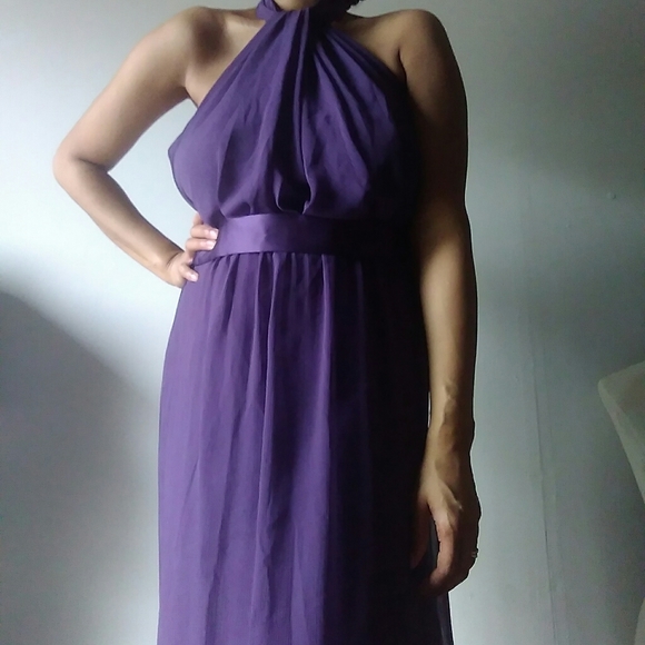 amethyst bridesmaid dresses